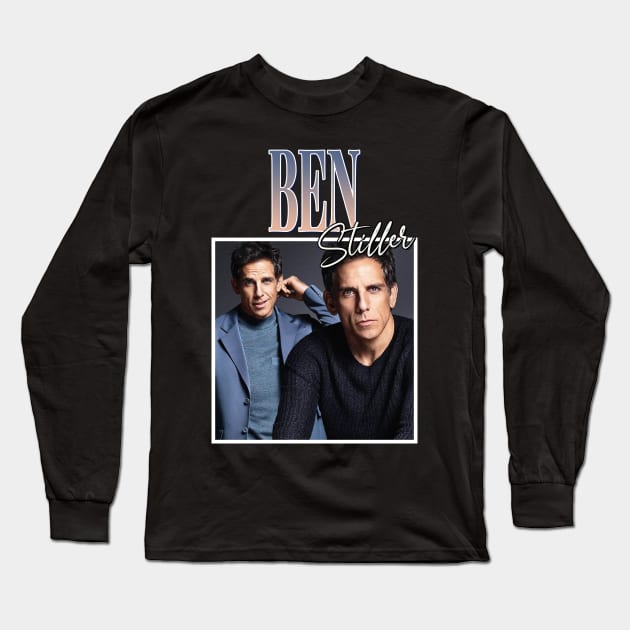 Ben Stiller Long Sleeve T-Shirt by TeesBySilvia